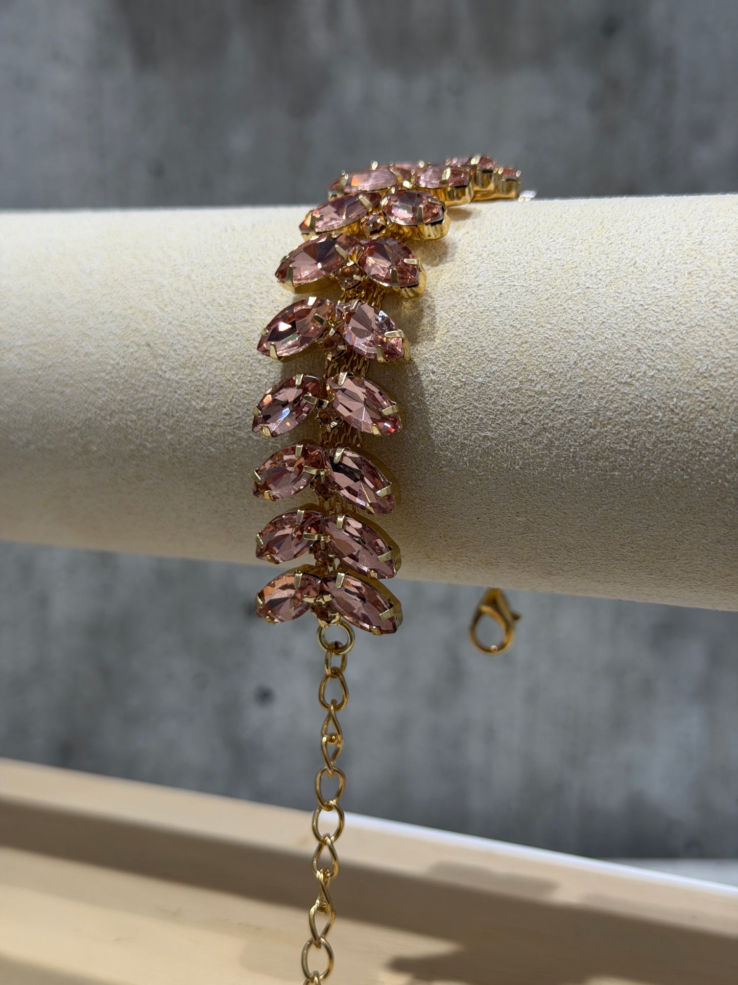 BRACCIALE FASHION ROSA ANTICO