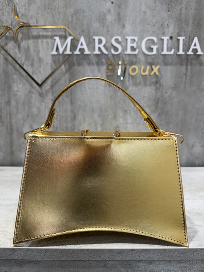 POCHETTE METAL ORO
