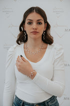 Completo "Tiffany" 3 pezzi colore oro rosa