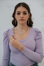 Completo "Tiffany" 3 pezzi colore oro