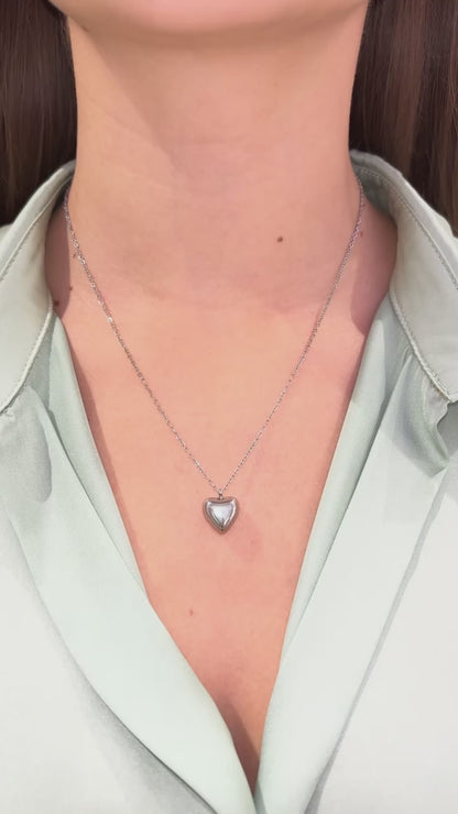 COLLANA CUORE PICCOLO ARGENTO