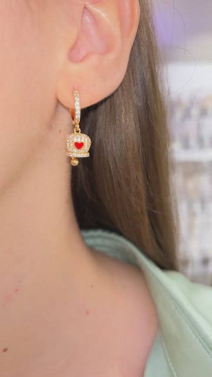 ORECCHINI CAMPANELLA ORO ❤️