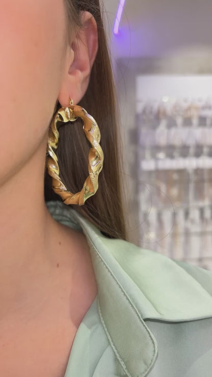 CERCHI TORCHON ORO 60 mm