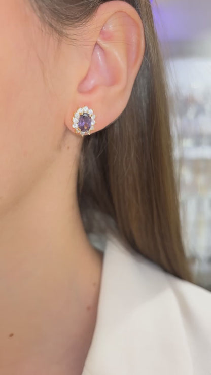 Completo "Kate" 4 pezzi: Oro e Viola