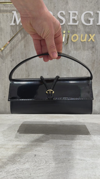POCHETTE BIMATERIALE NERO