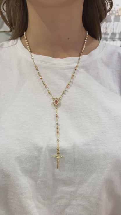 COLLANA ROSARIO MILLELUCI MULTICOLOR