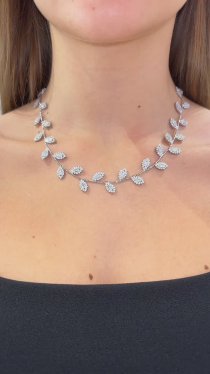 COLLANA TIFFANY ARGENTO