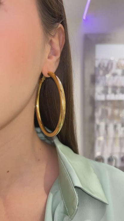 CERCHI A TUBO ORO 70 MM