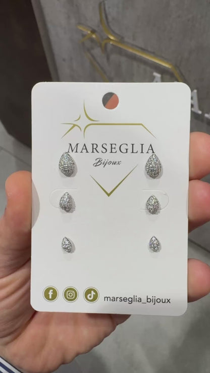 SET ORECCHINI GOCCIA