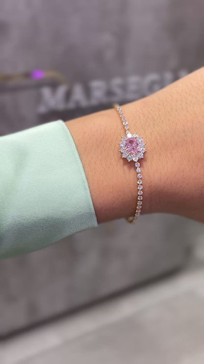 BRACCIALE KATE ORO & ROSA