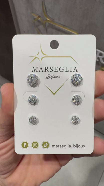 SET ORECCHINI MULTILUCE