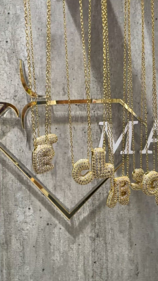 COLLANA LETTERINA ORO