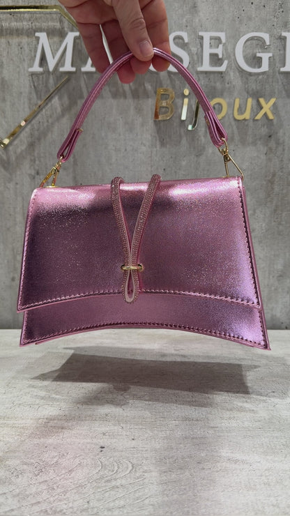 POCHETTE METAL ROSA