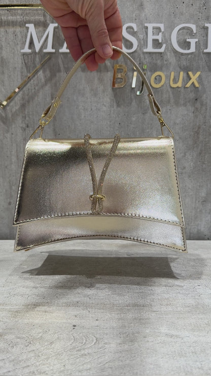 POCHETTE METAL PLATINO