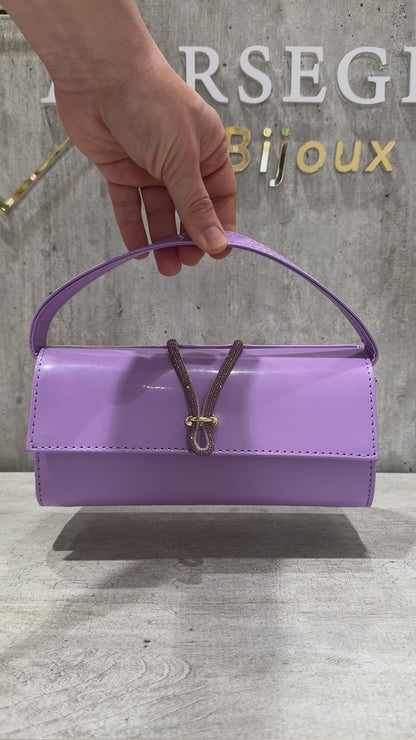 POCHETTE BIMATERIALE GLICINE