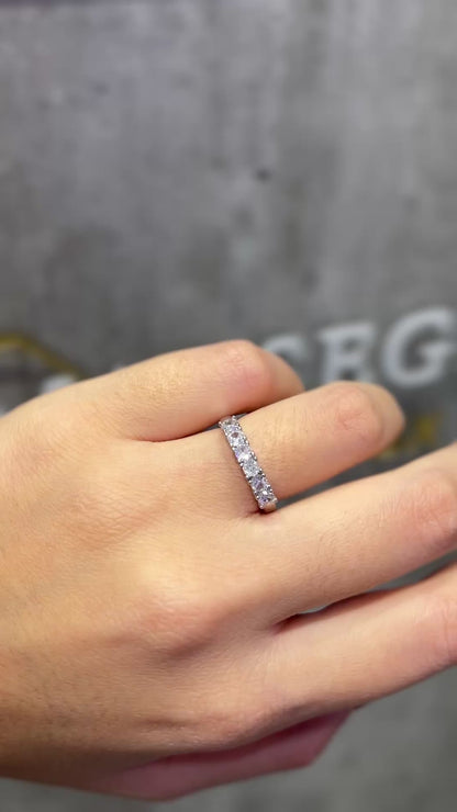 ANELLO VERETTA ARGENTO