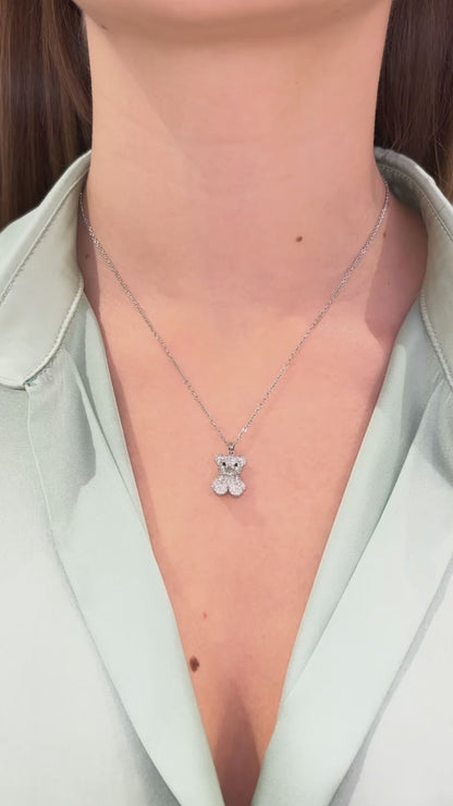 COLLANA TEDDY ARGENTO