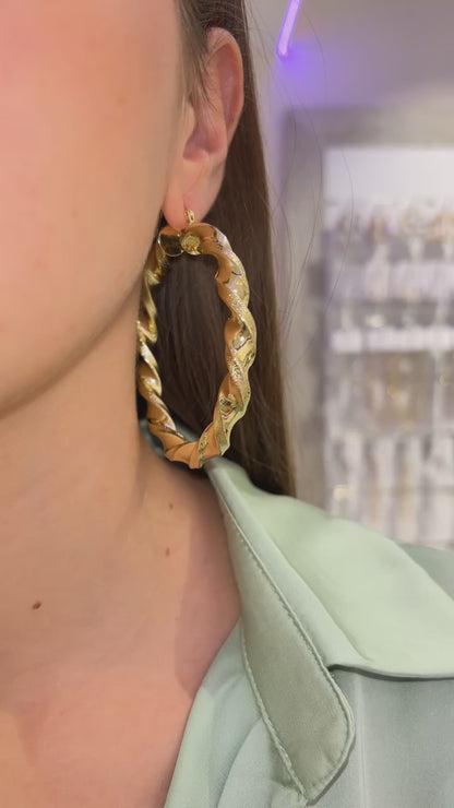 CERCHI TORCHON ORO 70 mm