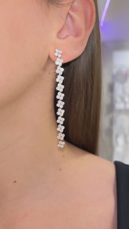 ORECCHINI JASMINE ORO ROSA