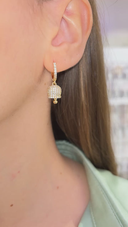 ORECCHINI CAMPANELLA ORO