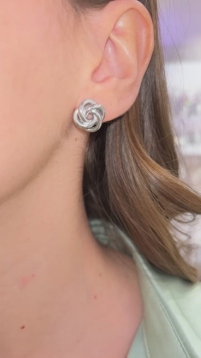 ORECCHINI INTRECCIO ARGENTO