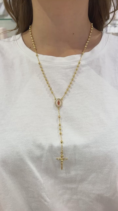 COLLANA ROSARIO MILLELUCI ORO