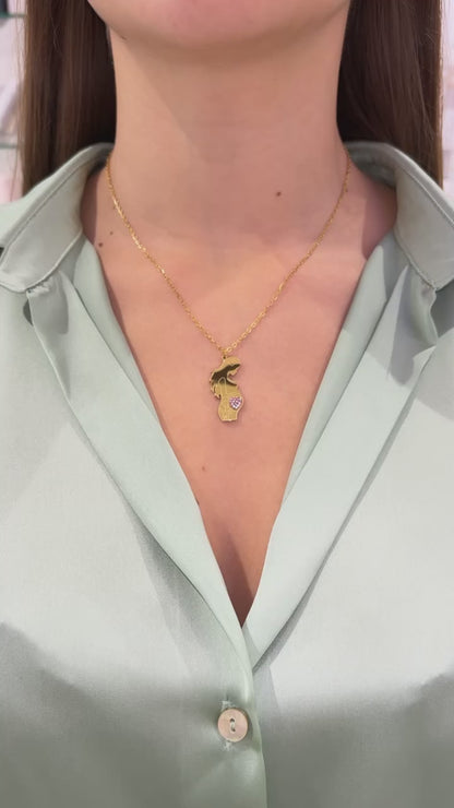 COLLANA GRAVIDANZA GIRL ORO