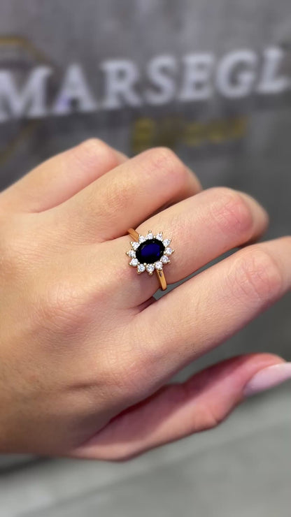 ANELLO KATE ORO & NERO