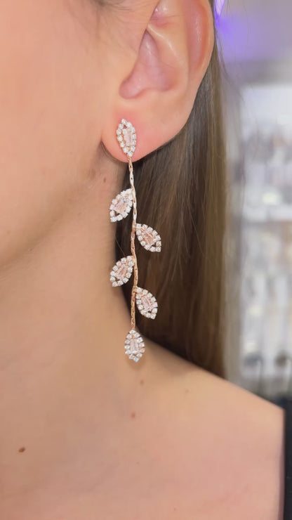 ORECCHINI TIFFANY ORO ROSA