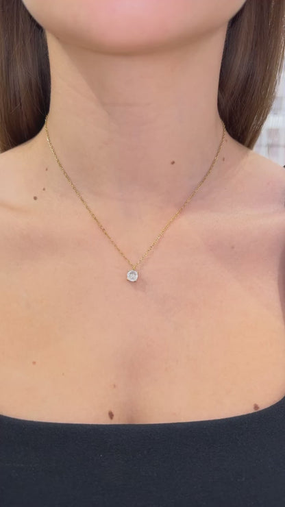 COLLANA PUNTO LUCE ORO