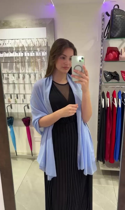 STOLA CHIFFON CARTA DA ZUCCHERO